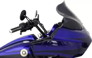 Klock Works フレア フロントガラス 12 インチ ダークスモーク ハーレーダビッドソン ロード グライド Klock Werks Flare Windshield 12\