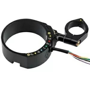 Joker Machine フォーク スピードメーター サイド マウント アセンブリ スイベル クランプ 39mm ブラック Joker Machine Fork Speedometer Side Mount Assembly Swivel Clamp 39mm Black 【並行輸入品】