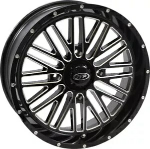 I.T.P. Momentum ATV/UTV ホイール 18x6 4/156 4+2.5 (+10 mm) ミルドブラック I.T.P. Momentum ATV/UTV Wheel 18x6 4/156 4+2.5 (+10 mm) Milled Black 【並行輸入品】