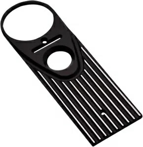 ジョーカーマシン フィン付きダッシュパネル ブラック/シルバー ハーレーダビッドソン ロードキング 1994-2007 Joker Machine Finned Dash Panel Black/Silver Harley-Davidson Road King 1994-2007 【並行輸入品】
