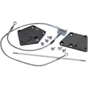 Arlen Ness フォワード コントロール エクステンション キット 非 ABS +3 インチ ブラック ハーレーダビッドソン用 Arlen Ness Forward Control Extension Kit For Non-ABS +3\