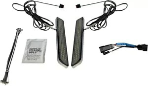 カスタムダイナミクス LED フォークライト クローム スモーク Custom Dynamics LED Fork Lightz Chrome Smoke 【並行輸入品】