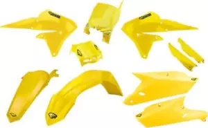 Cycra Powerflow プラスチックキット エアボックスカバー付き ゴールド ヤマハ YZ250F/YZ450F に適合 Cycra Powerflow Plastics Kit with Air Box Cover Gold fits Yamaha YZ250F/YZ450F 【並行輸入品】｜カスタムパーツ WORLD倉庫