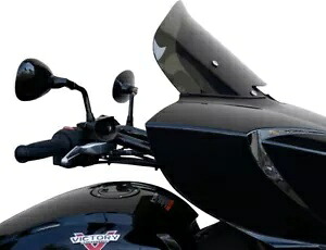 ウインドベスト ウインドスクリーン 11インチ ダークスモーク #64-1140 ビクトリークロスカントリー/マグナム Wind Vest Windscreen 11\