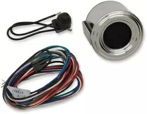 Dakota デジタル MCL 4000 シリーズ ミニ レトロ油温計 ブルー 1-7/8\