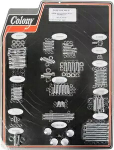 コロニー ショー バイク モーター マウント ハードウェア キット クローム #1025-P ハーレーダビッドソン Colony Show Bike Motor Mount Hardware Kit Chrome #1025-P Harley Davidson 【並行輸入品】