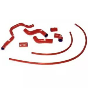 サムコ スポーツ ラジエーター ホース キット レッド アプリリア RSV4 R/RSV4 ファクトリー/RSV4 ファクトリー SE Samco Sport Radiator Hose Kit Red Aprilia RSV4 R/RSV4 Factory/RSV4 Factory SE 【並行輸入品】｜カスタムパーツ WORLD倉庫
