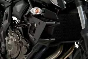 Puig ダウンフォース サイド スポイラー ブラック #20381N ヤマハ MT-07 2018-2023用 Puig Downforce Side Spoilers Black #20381N for Yamaha MT-07 2018-2023 【並行輸入品】