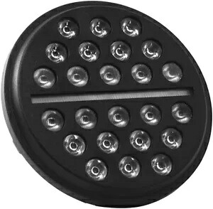 Letric Lighting バックショット マルチミニ LED ヘッドライト 7 インチ ブラック #LLC-ILHC-7B インディアン Letric Lighting Buck-Shot Multi-Mini LED Headlight 7" Black #LLC-ILHC-7B Indian 【並行輸入品】｜カスタムパーツ WORLD倉庫