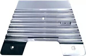 Covingtons フィン付きファイアウォール プレート クローム ハーレーダビッドソン ロード グライド/エレクトラグライド Covingtons Finned Firewall Plate Chrome Harley Davidson Road Glide/Electra Glide 【並行輸入品】｜カスタムパーツ WORLD倉庫
