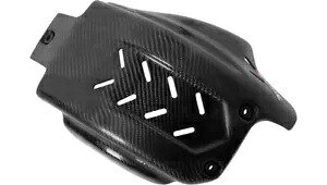 Moose カーボンファイバースキッドプレート #YSP45020 ヤマハ YZ250FX 4 ストローク/YZ450FX用 Moose Carbon Fiber Skid Plate #YSP45020 for Yamaha YZ250FX 4-Stroke/YZ450FX 【並行輸入品】