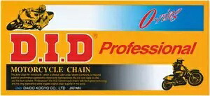 DID 630Vシリーズ Oリングチェーン 120リンク ナチュラル DID 630V Series O-Ring Chain 120 Links Natural 【並行輸入品】