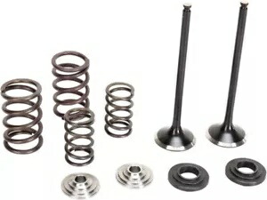 Moose 排気バルブ/スプリングキット KTM 250 SX-F 2010-2012 Moose Exhaust Valve/Spring Kit KTM 250 SX-F 2010-2012 【並行輸入品】