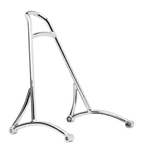 バーリー シーシーバー ショート 13 インチ クローム #B13-1504C ハーレーダビッドソン ダイナ Burly Sissy Bar Short 13\