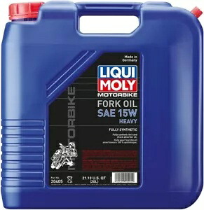 LIQUI MOLY フォークオイル ヘビー 20 リットル 15W LIQUI MOLY Fork Oil Heavy 20 Liter 15W 【並行輸入品】|カスタムパーツ WORLD倉庫