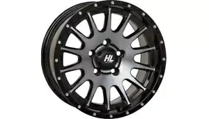 ハイリフター HL25 ATV/UTV ホイール 15x7 5/4.5 4+3 (10mm) ダークグレー High Lifter HL25 ATV/UTV Wheel 15x7 5/4.5 4+3 (10mm) Dark Gray 【並行輸入品】
