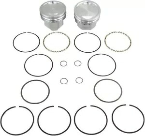 KB 過共晶鋳造ピストン 1200cc 変換用 3.508" +.010 10.0:1 KB Hypereutectic Cast Piston for 1200cc Conversion 3.508" +.010 10.0:1 【並行輸入品】｜カスタムパーツ WORLD倉庫