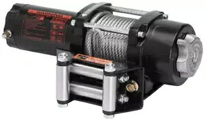 Quadboss 3500lbs ウインチ (ワイヤーケーブル付き) Quadboss 3500lbs Winch with Wire Cable 【並行輸入品】