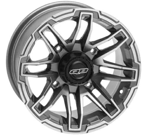 QuadBoss Stryker ATV/UTV ホイール 14x7 4/156 4+3 ガンメタル QuadBoss Stryker ATV/UTV Wheel 14x7 4/156 4+3 Gun Metal 【並行輸入品】