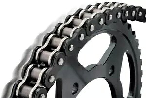 BikeMaster 530 BMZR Z リング チェーン 150 リンク ブラック/クローム BikeMaster 530 BMZR Z-Ring Chain 150 Links Black/Chrome 【並行輸入品】