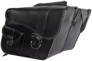 ウィリー & マックス レンジャー ブレイド スラント サドルバッグ Willie & Max Ranger Braided Slant Saddlebag 【並行輸入品】｜カスタムパーツ WORLD倉庫