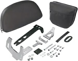 ショークローム クイックデタッチ スマートマウントバックレスト ブラック #91-316 ハーレーダビッドソン Show Chrome Quick Detach Smart Mount Backrest Black #91-316 Harley Davidson 【並行輸入品】