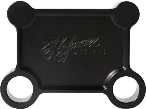 ホフマンデザイン シグネチャーシリーズ バットウィングフェアリング プルバックプレート ブラック HDB-1017B Hofmann Designs Signature Series Batwing Fairing Pull Back Plate Black HDB-1017B 【並行輸入品】