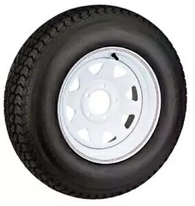 アメリカンタイヤ ロードスター ニューマチックスペシャルトレーラー タイヤ/ホイール ST215/75D-14 ホワイト American Tire Load Star Pneumatic Special Trailer Tire/Wheel ST215/75D-14 White 【並行輸入品】｜カスタムパーツ WORLD倉庫