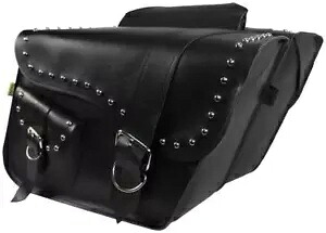 ウィリー & マックス レンジャー スタッズ スラント サドルバッグ Willie & Max Ranger Studded Slant Saddlebag 【並行輸入品】｜カスタムパーツ WORLD倉庫