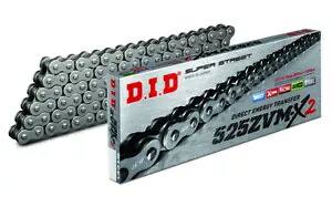 した。 525 ZVM-X2シリーズ Xリングチェーン 120リンク ナチュラル D.I.D. 525 ZVM-X2 Series X-Ring Chain 120 Links Natural 【並行輸入品】