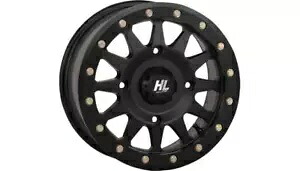 ハイリフター HLA1 ビードロック ATV/UTV ホイール 14x7 4/156 5+2 ブラック High Lifter HLA1 Beadlock ATV/UTV Wheel 14x7 4/156 5+2 Black 【並行輸入品】