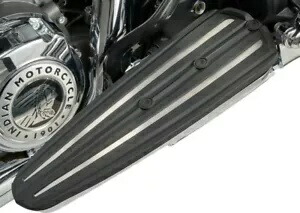 CIRO RydeCulture Charles Chapa フロアボード インサート ブラック #6R004 インディアン CIRO RydeCulture Charles Chapa Floorboard Inserts Black #6R004 Indian 【並行輸入品】｜カスタムパーツ WORLD倉庫