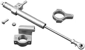 ツインパワーステアリングダンパー シルバー #31472 ハーレーダビッドソン スポーツスター Twin Power Steering Damper Silver #31472 Harley Davidson Sportster 【並行輸入品】