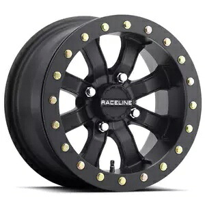 Raceline A71B ブラック マンバ ビードロック ホイール 4X137 14X8 4+4 Raceline A71B Black Mamba Beadlock Wheel 4X137 14X8 4+4 【並行輸入品】｜カスタムパーツ WORLD倉庫