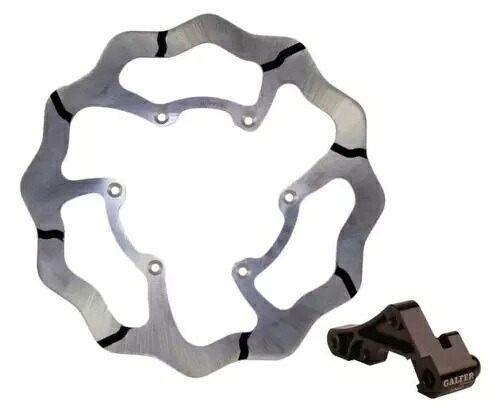 Galfer オーバーサイズ Tsunami Wave ソリッドマウント フロント ブレーキ ローター キット 280mm #KITOS881 Galfer Oversize Tsunami Wave Solid Mount Front Brake Rotor Kit 280mm #KITOS881 【並行輸入品】｜カスタムパーツ WORLD倉庫
