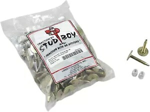 スタッドボーイ パワーポイント +プラス スタッド パワータワーロックナット付き 5/16インチ 1.5インチ 96個パック Stud Boy Power Point +Plus Studs w/ Power Tower Locknuts 5/16" 1.5" 96-Pack 【並行輸入品】｜カスタムパーツ WORLD倉庫