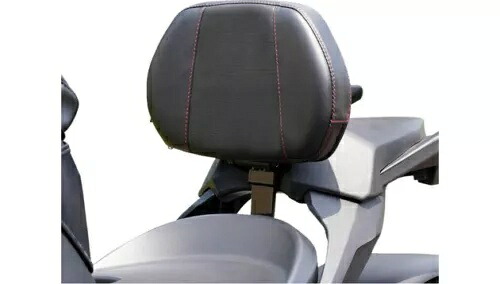 ショー クローム バリスティック グランデ ドライバー バックレスト ブラック/レッド #41-416GCRED Can-Am Show Chrome Ballistic Grande Driver Backrest Black/Red #41-416GCRED Can-Am 【並行輸入品】