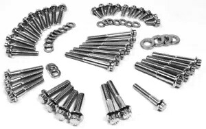 Feuling プライマリー & トランスミッション 12 ポイント ステンレススチール ボルト キット #3058 Feuling Primary & Transmission 12-Point Stainless Steel Bolt Kit #3058 【並行輸入品】
