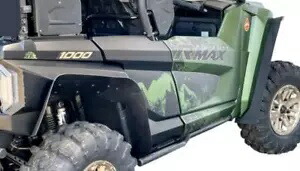 Moose オーバーフェンダー フレアセット ブラック ヤマハ YXF85 ウルヴァリン X4 R-Spec 2021-2023用 Moose Over Fender Flare Set Black for Yamaha YXF85 Wolverine X4 R-Spec 2021-2023画像