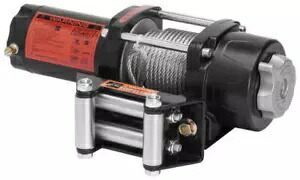 Quadboss 2500ポンド ウインチ ワイヤーケーブル付き Quadboss 2500lbs Winch with Wire Cable 【並行輸入品】