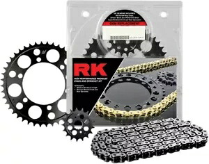 RK 530 GXW シリーズ チェーン & スプロケット 保証キット ナチュラル トライアンフ タイガー 1050 RK 530 GXW Series Chain & Sprocket Warranty Kit Natural Triumph Tiger 1050 【並行輸入品】