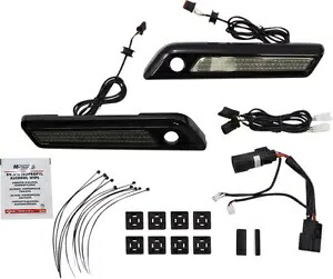 カスタム ダイナミクス LED サドルバッグ ラッチ ライト ブラック スモーク #CD-SBL-BCM-SB Custom Dynamics LED Saddlebag Latch Lights Black Smoke #CD-SBL-BCM-SB 【並行輸入品】