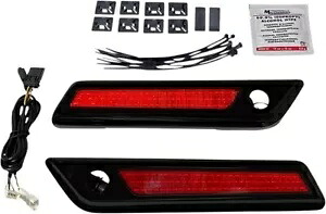 カスタム ダイナミクス LED サドルバッグ ラッチ ライト ブラック レッド #CD-SBL-BCM-RB Custom Dynamics LED Saddlebag Latch Lights Black Red #CD-SBL-BCM-RB 【並行輸入品】｜カスタムパーツ WORLD倉庫