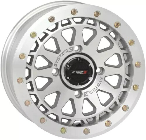 システム 3 オフロード SB-6 ビードロック UTV ホイール 15x7 4/156 6+1 機械加工 System 3 Offroad SB-6 Beadlock UTV Wheel 15x7 4/156 6+1 Machined 【並行輸入品】｜カスタムパーツ WORLD倉庫 58,685円
