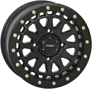 システム 3 オフロード SB-6 ビードロック UTV ホイール 15x7 4/137 6+1 マットブラック System 3 Offroad SB-6 Beadlock UTV Wheel 15x7 4/137 6+1 Matte Black 【並行輸入品】｜カスタムパーツ WORLD倉庫