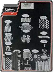コロニー コンプリート エンジン ハードウェア キット カドミウムメッキ ハーレーダビッドソン エレクトラグライド Colony Complete Engine Hardware Kit Cadmium-plated Harley Davidson Electra Glide 【並行輸入品】｜カスタムパーツ WORLD倉庫 59,895円