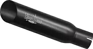 VooDoo ショーティー スリップオン マフラー ブラック ヤマハ YZF-R6 2006-2020用 VooDoo Shorty Slip-On Muffler Black for Yamaha YZF-R6 2006-2020 【並行輸入品】