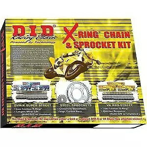 D.I.D 530 VXシリーズ Xリングチェーン&スプロケットキット ゴールド ホンダ CB900F 919 02-07用 D.I.D 530 VX Series X-Ring Chain & Sprocket Kit Gold for Honda CB900F 919 02-07 【並行輸入品】