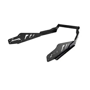 ZBROZ レーシング リアバンパー 155 インチ トラック用 ブラック ポラリス 850 Pro-RMK 2022-2023 ZBROZ Racing Rear Bumper For 155\