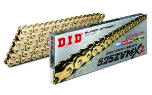 した。 525 ZVM-X2 シリーズ X リング チェーン 120 リンク ゴールド D.I.D. 525 ZVM-X2 Series X-Ring Chain 120 Links Gold 【並行輸入品】